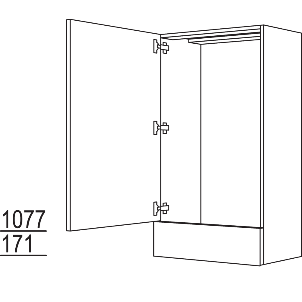 Aufsatzschrank für
Wasserboiler