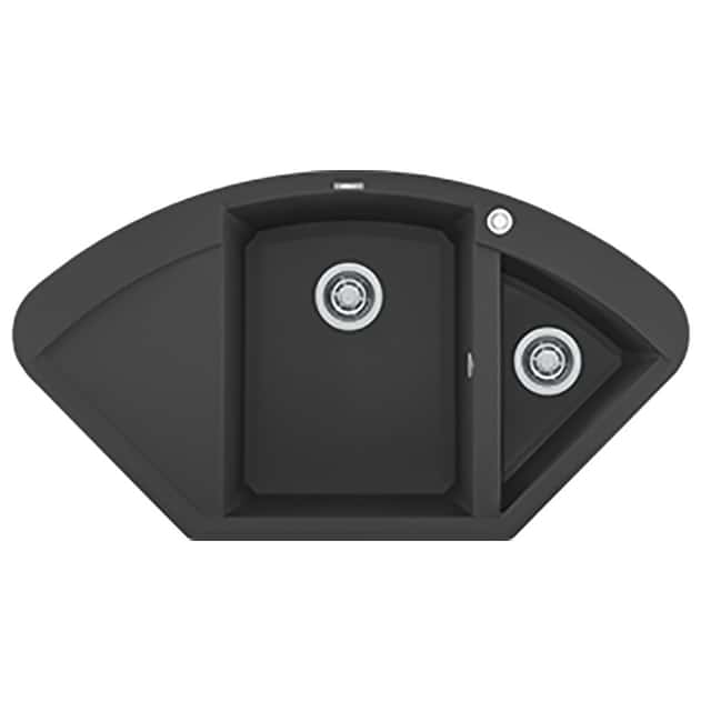 ELLECI: Einbauspüle Easy
Corner, aus GRANITEK®
Anthrazit