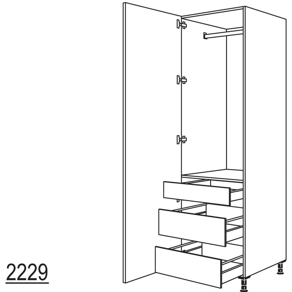XL-Garderobenschrank