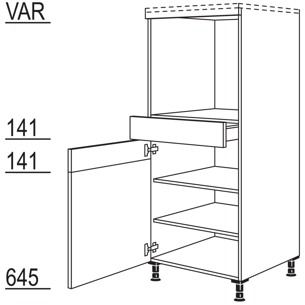 XL-Geräte-Umbau Backofen