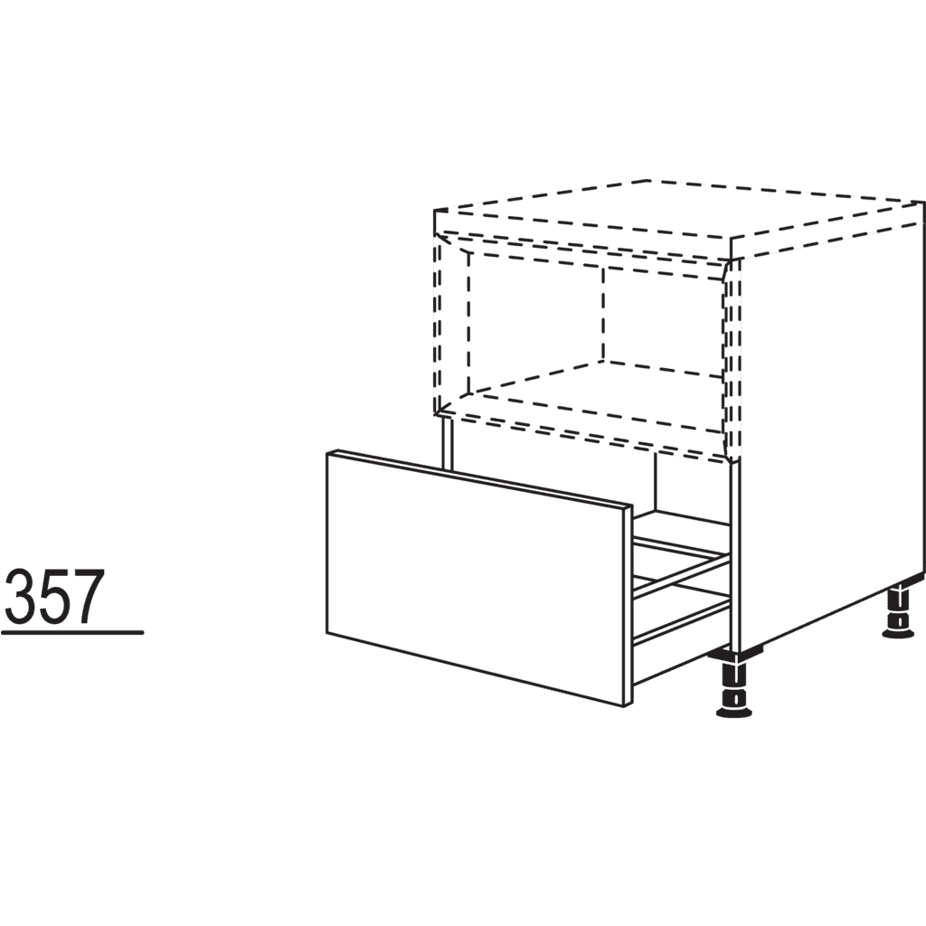 Auszugschrank für
Regaleinsatz Case