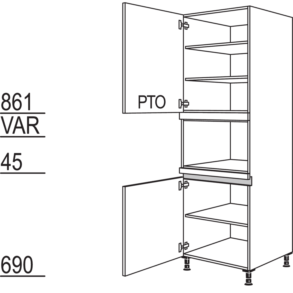 Appliance conversion unit microwave