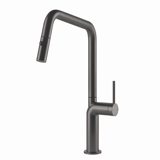 GESSI: Hochdruck-
Einhebelmischbatterie STILA
mit Brause, Mischbatterie,