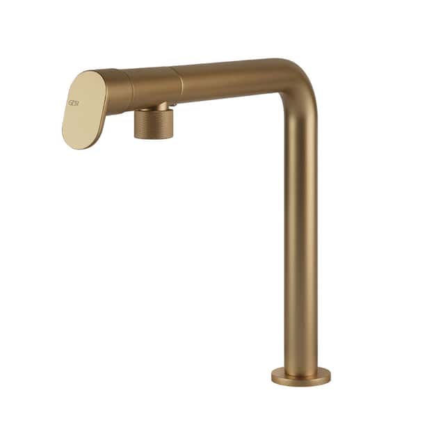 GESSI: High-pressure
single-lever mixer tap ALILA,
mixer tap gold-colored
