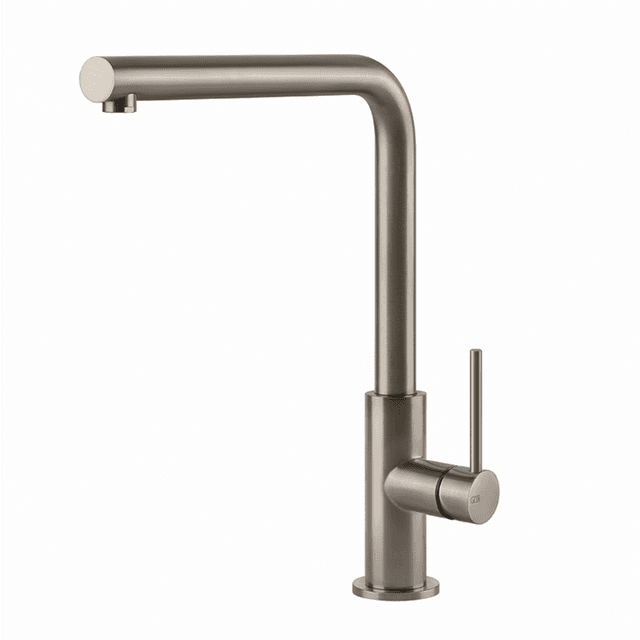 GESSI: High-pressure
single-lever mixer tap DELIA,
mixer tap, stainless steel look