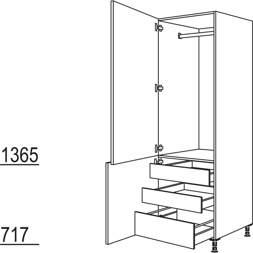 Garderobenschrank