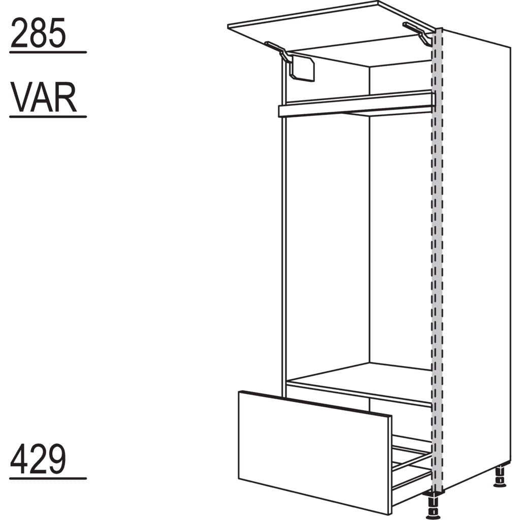XL-Geräte-Umbau
Doppel-Backofen
