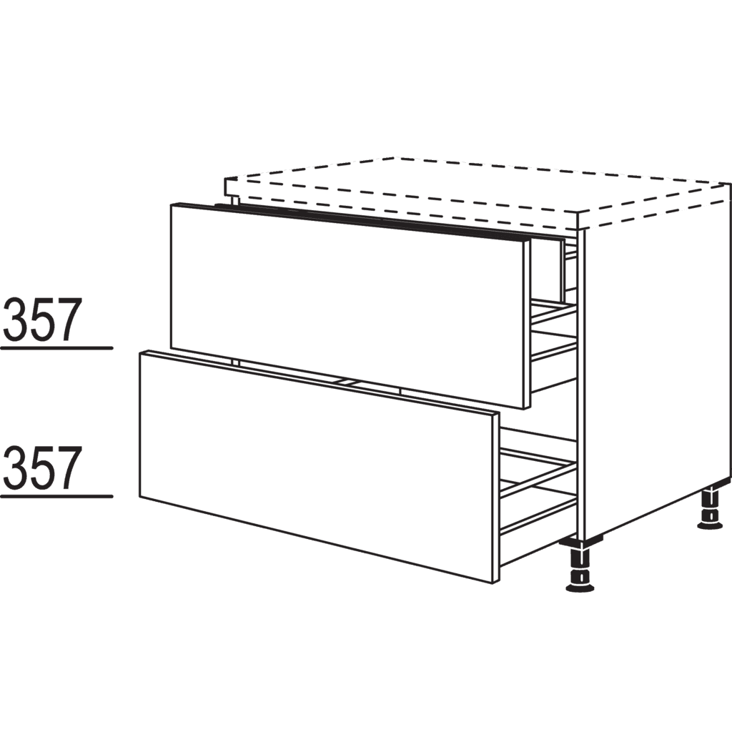 Auszugschrank