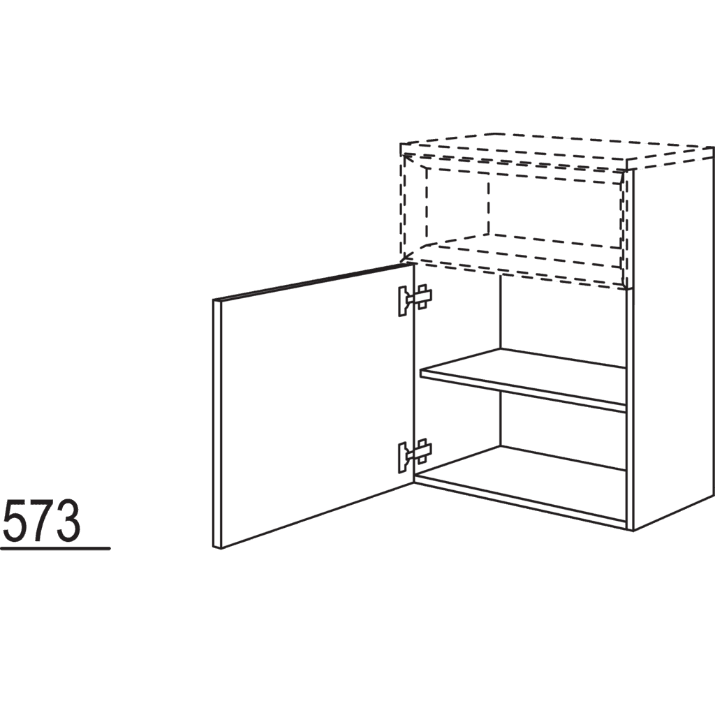 Sideboard für Regaleinsatz
Case