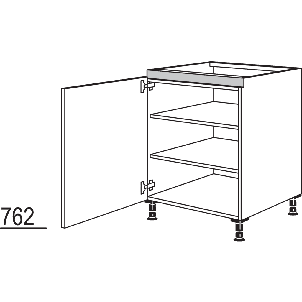 XL-Kochstellenschrank