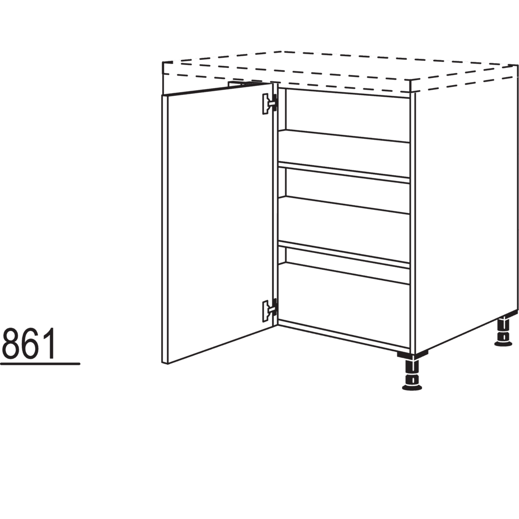 Maxi-Eckschrank