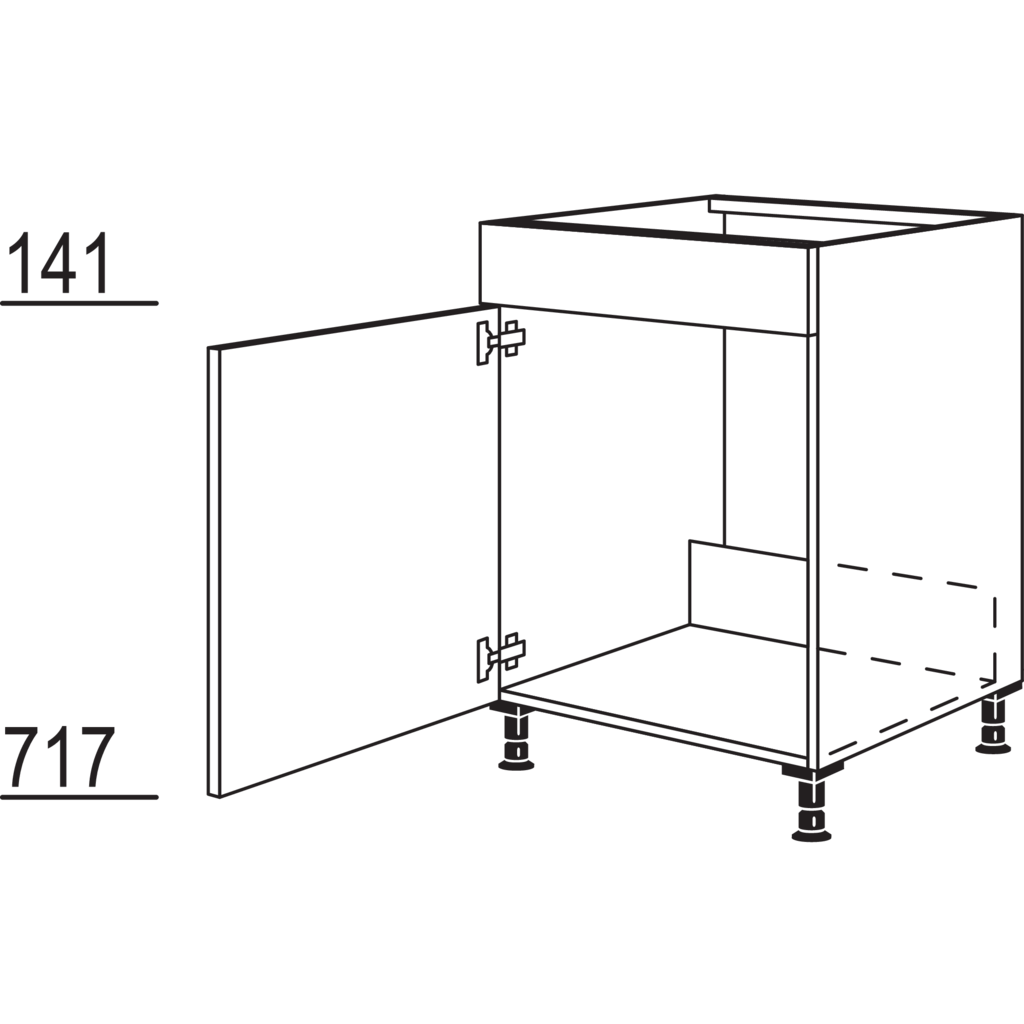 Maxi-Spülenschrank