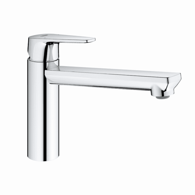 GROHE: Hochdruck-
Einhebelmischbatterie BauEdge,
Mischbatterie, verchromt
