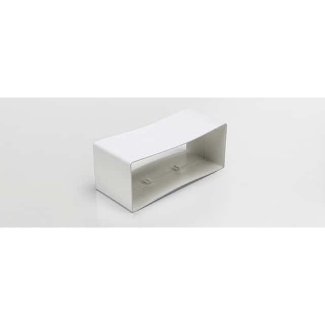 ELICA Rohrverbinder, 70 mm,
218 x 55 mm, Weiß