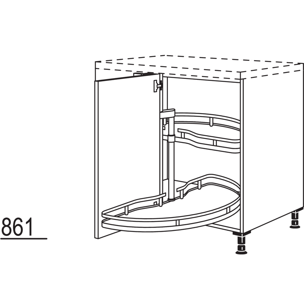 Maxi-Eckschrank