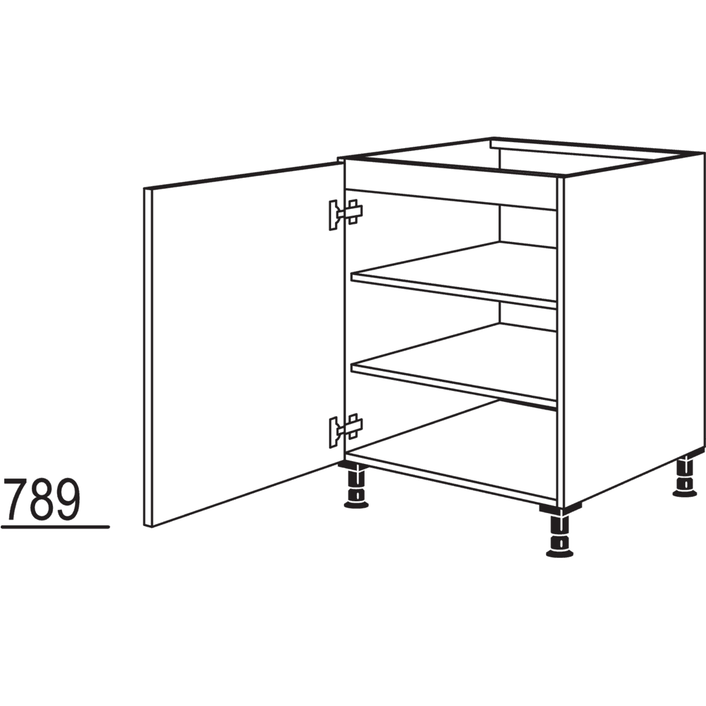 XL-Kochstellenschrank