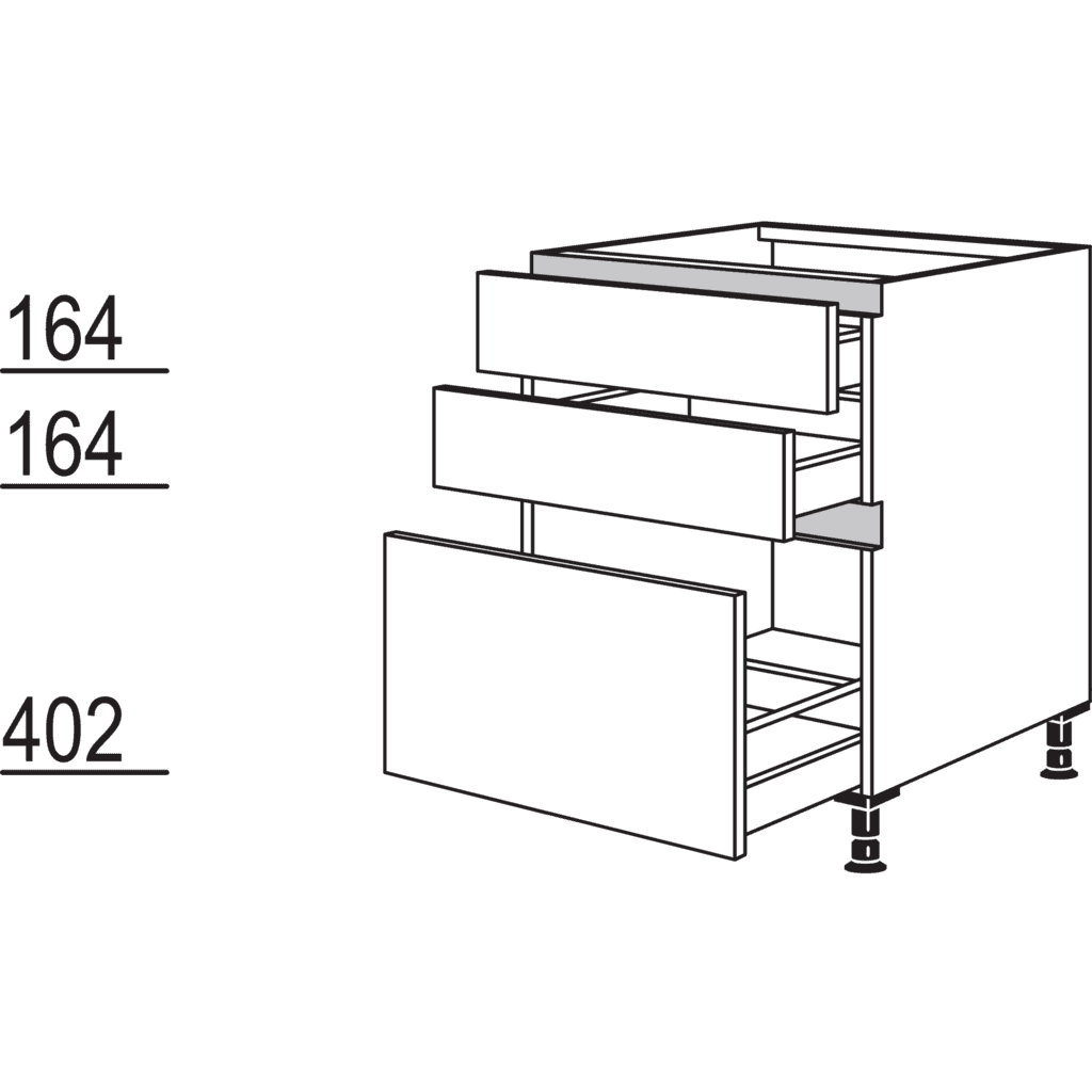 XL-Kochstellenschrank