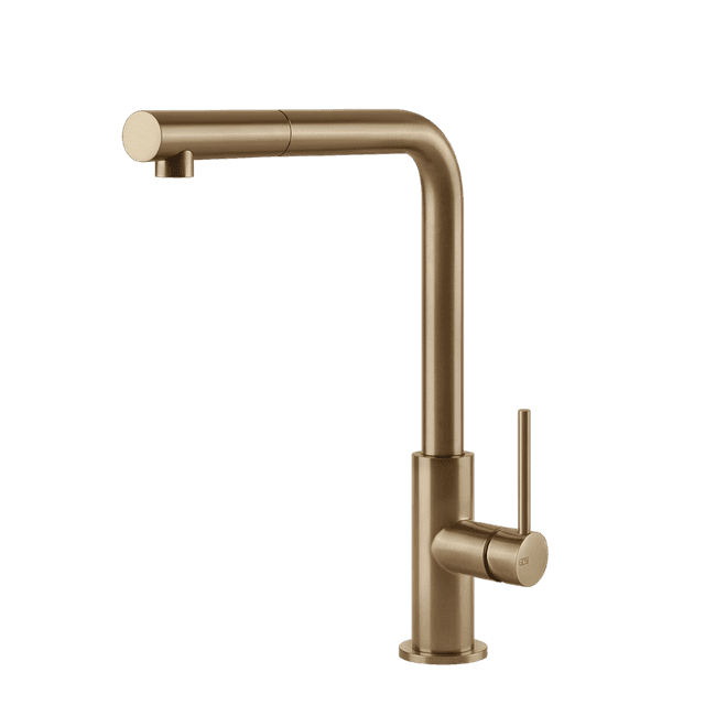 GESSI: High-pressure
single-lever mixer tap DELIA,
mixer tap, metallic bronze