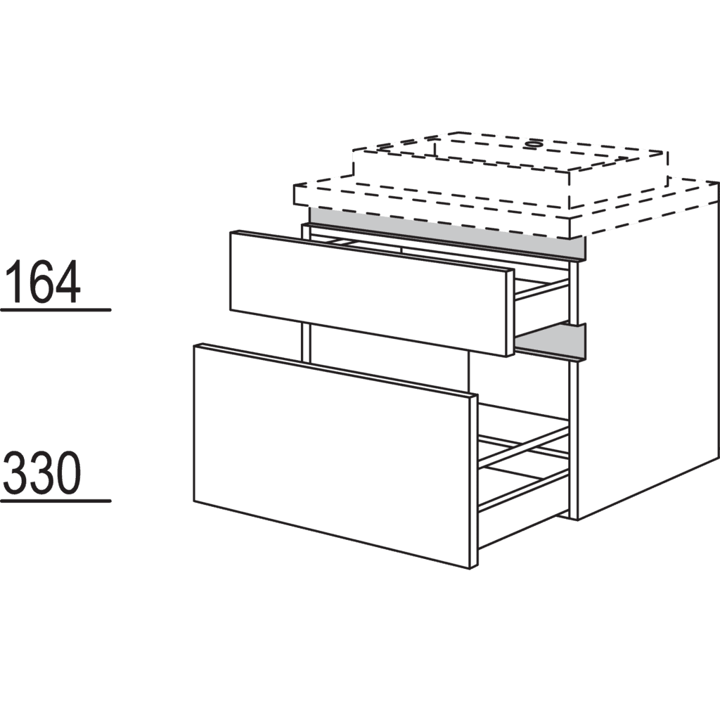 Waschtischschrank