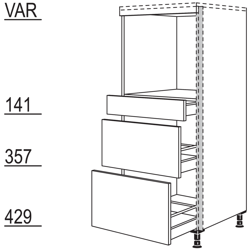XL-Geräte-Umbau Backofen