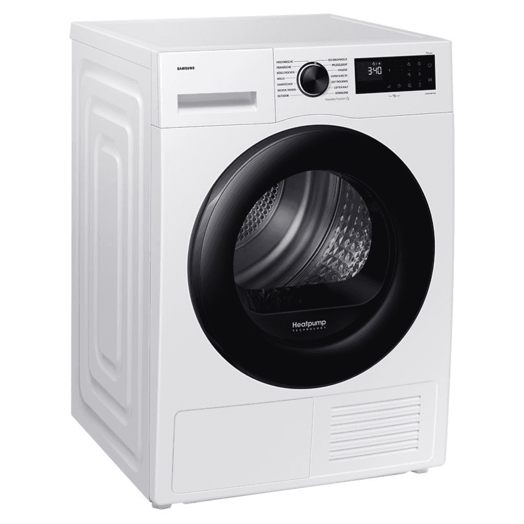 SAMSUNG Stand-Wärmepumpen-
Trockner DV9TDG52A0AEEG, Weiß