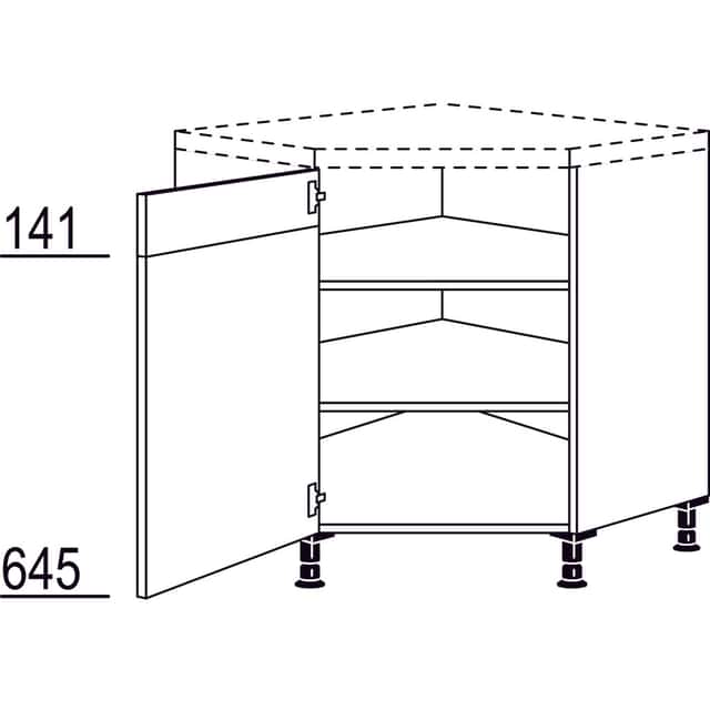 Corner cabinet - 1