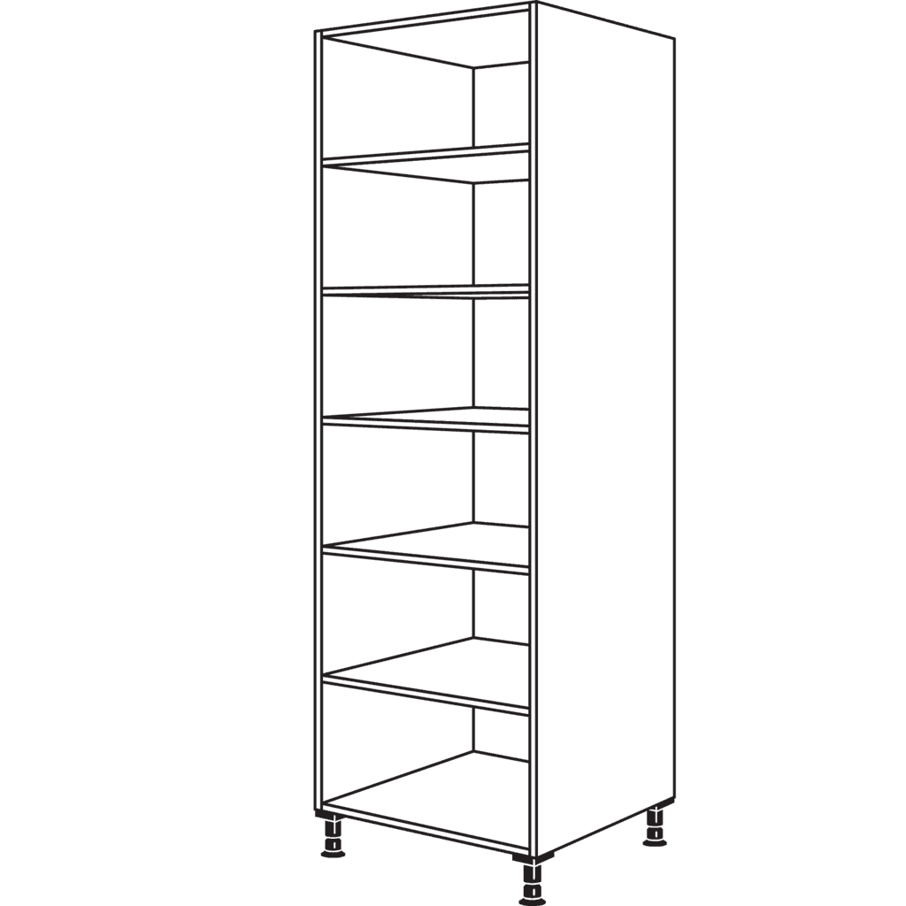 Hochschrank-Regal