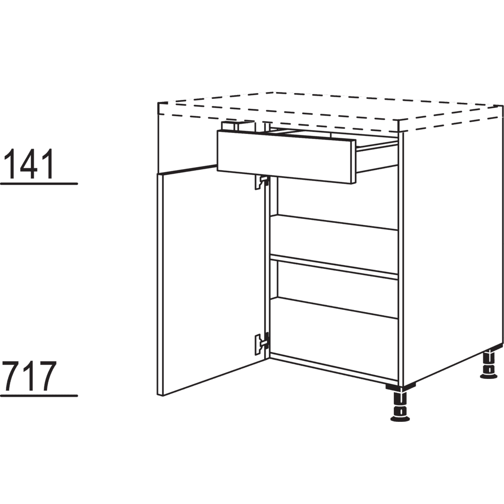 Maxi-Eckschrank