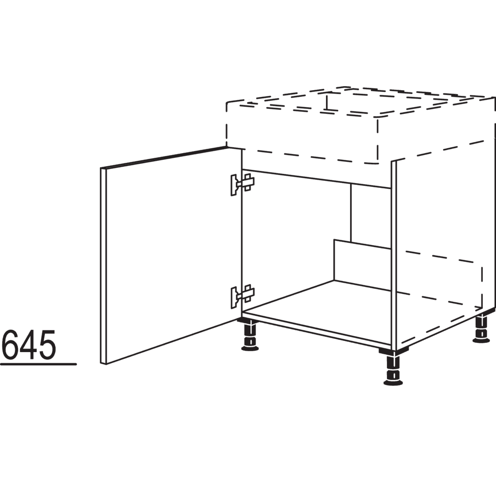 XL-Spülenschrank