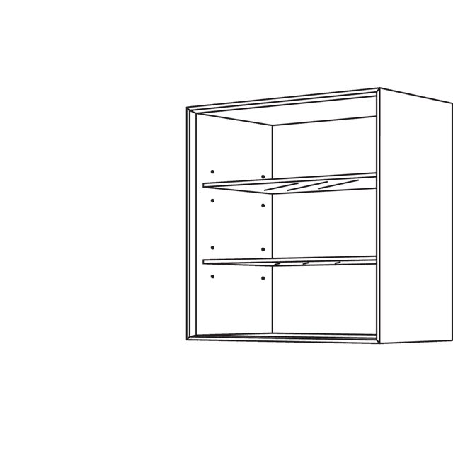 Facet shelf