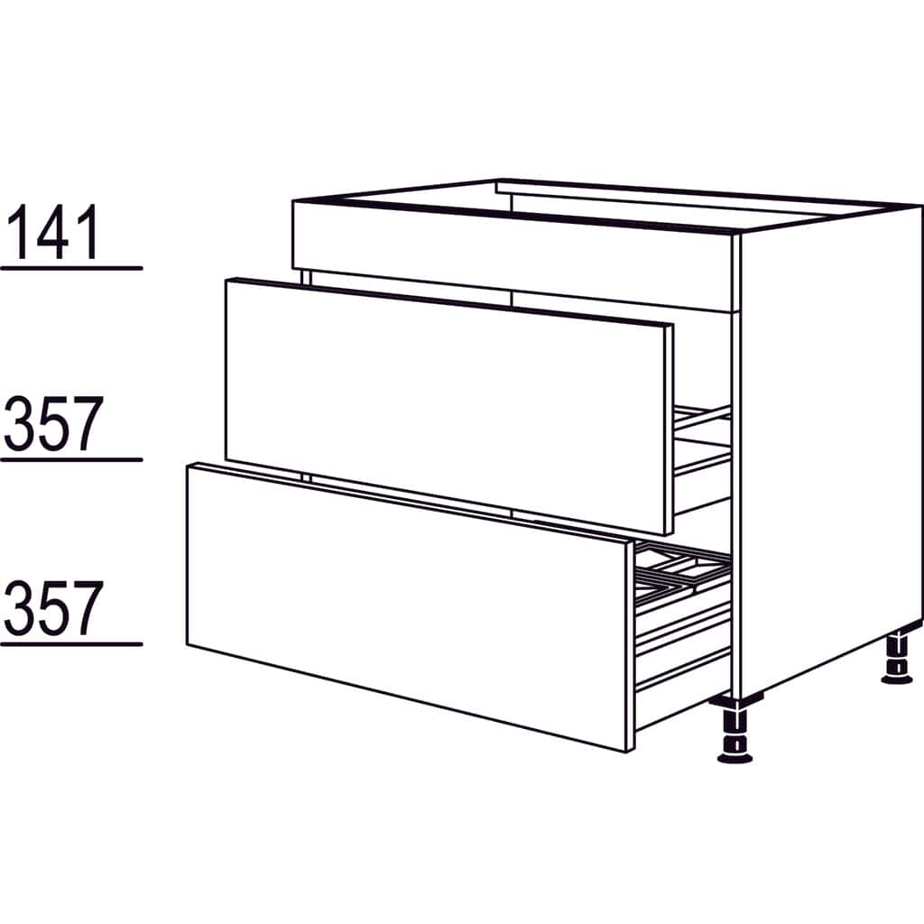 Maxi-Spülen-Auszugschrank
Flex 21