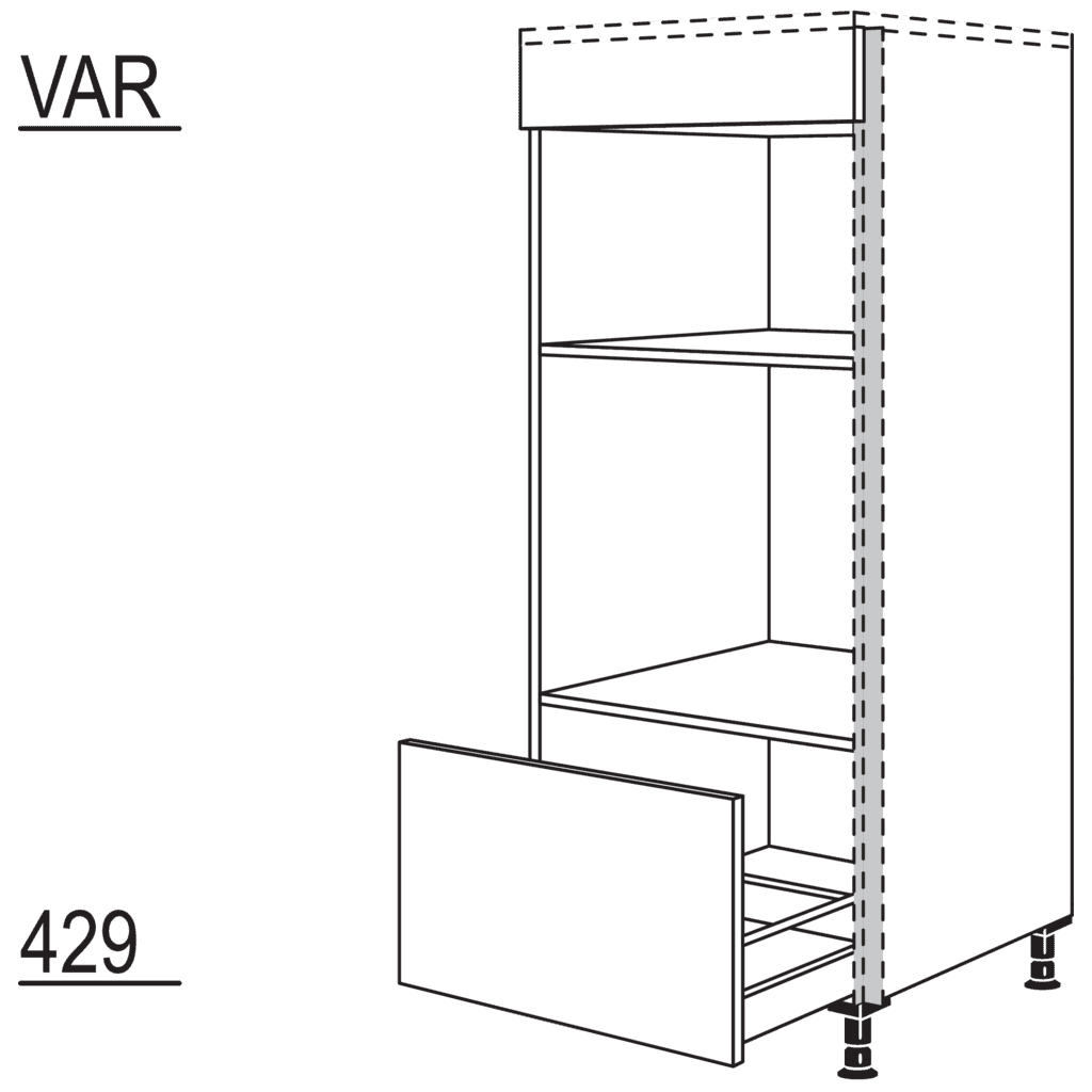 XL-Geräte-Umbau Backofen und
Mikrowelle