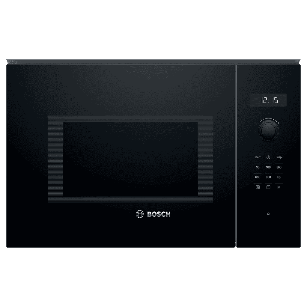 BOSCH Mikrowelle BEL554MB0 mit
Grillfunktion, mit
Linksanschlag, Schwarz