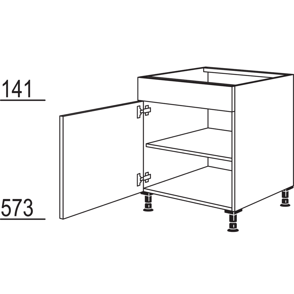 Kochstellenschrank