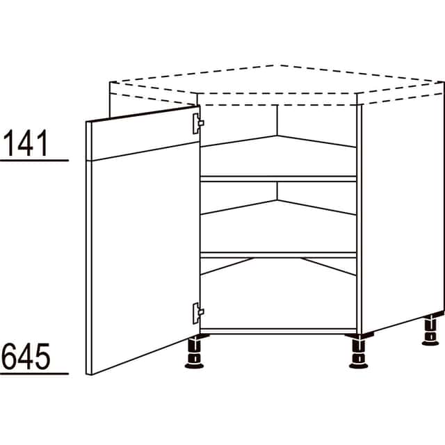 Maxi corner cabinet - 1