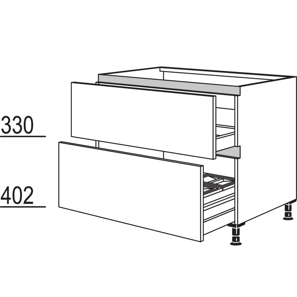 XL-Spülen-Auszugschrank
Flex 21
