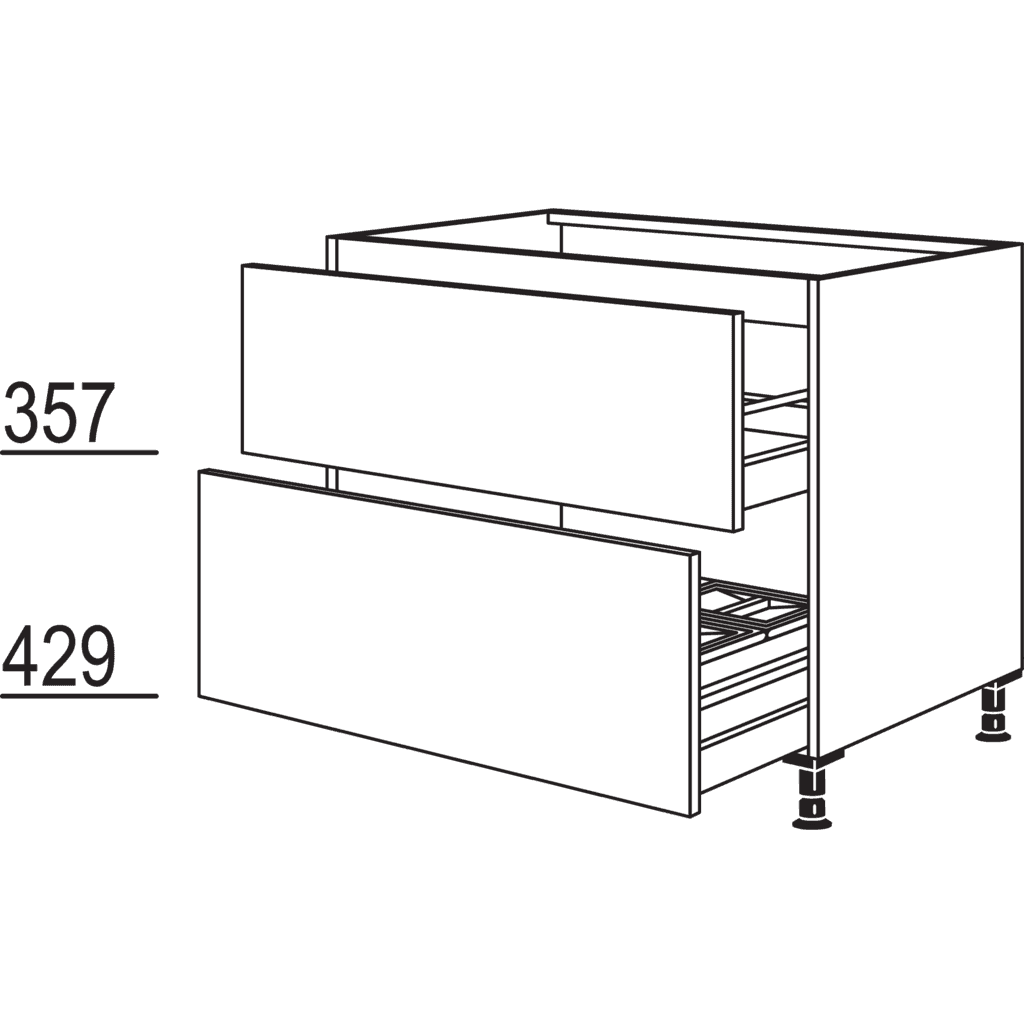 XL-Spülen-Auszugschrank
Flex 21
