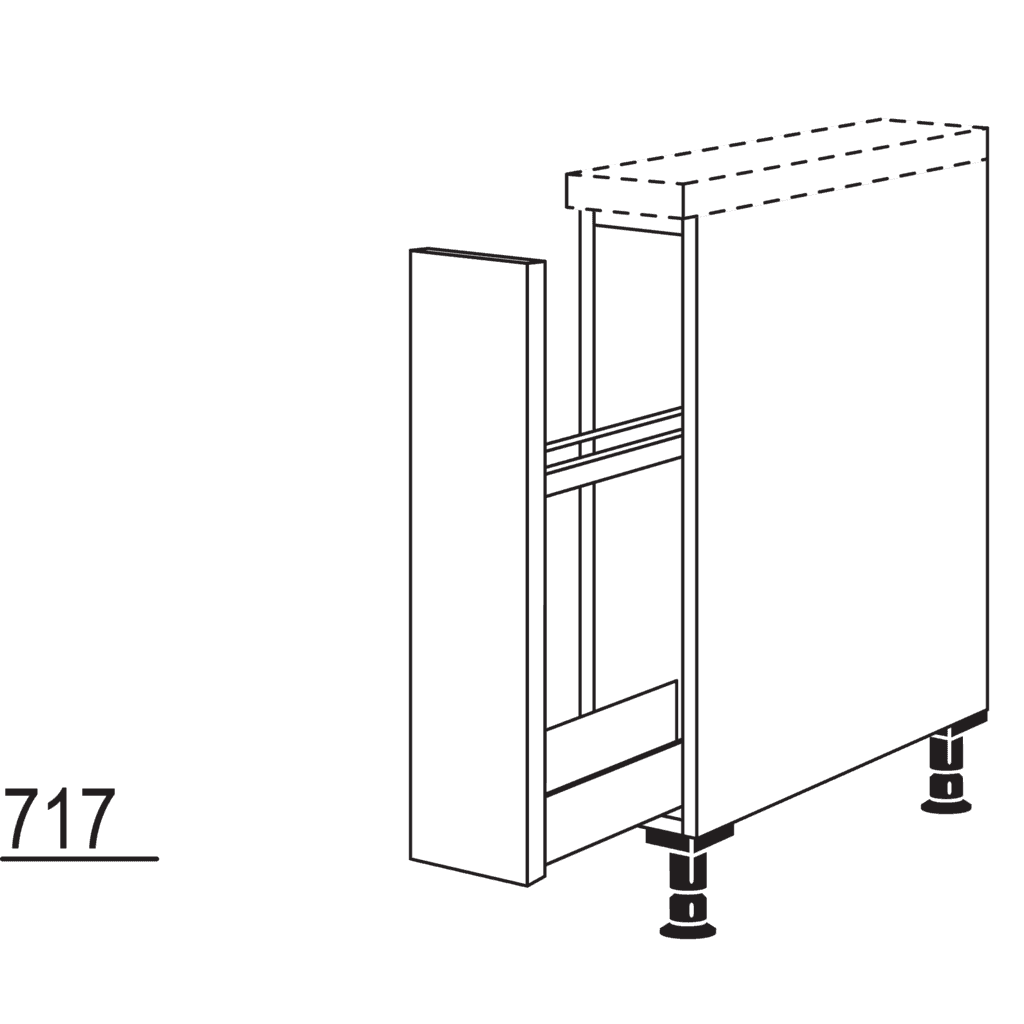 Auszugschrank