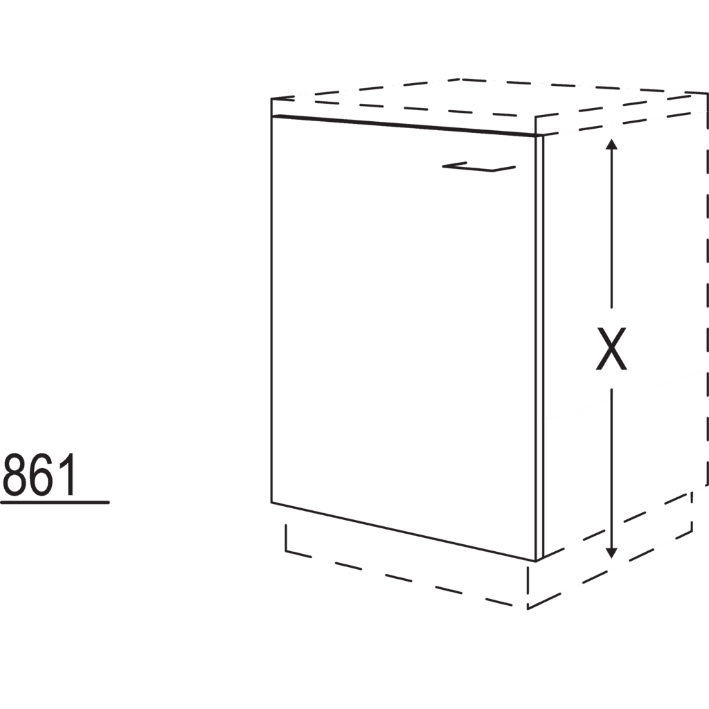 Durchgehende Maxi-Türfront