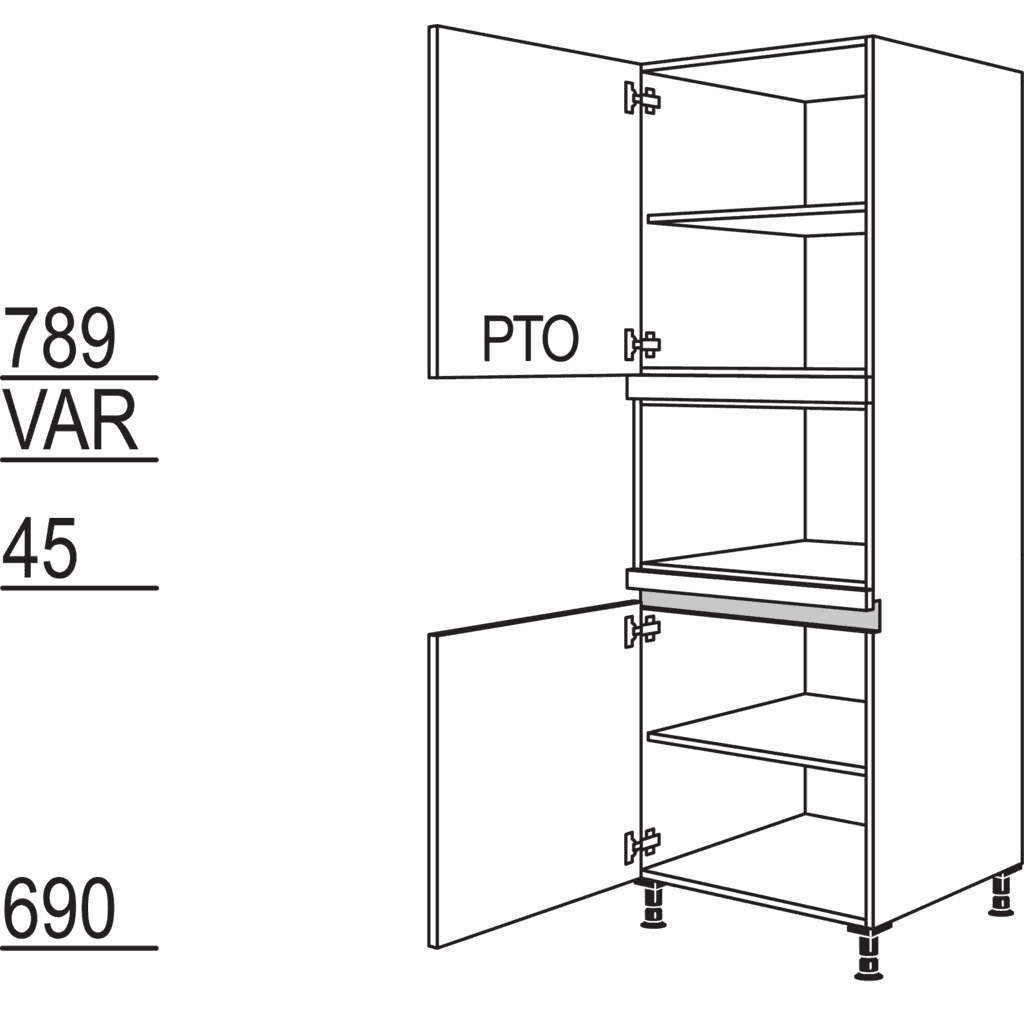 Appliance conversion unit microwave