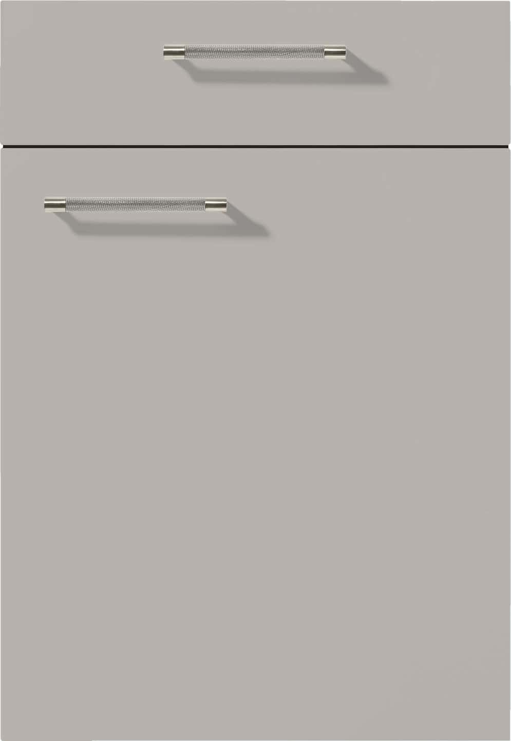 Lacklaminat Front von Nobilia - 341 Steingrau supermatt