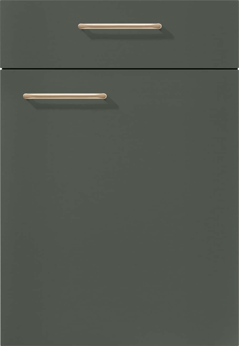 Nobilia Front 964 Lacklaminat, Mineralgrün ultramatt - Easytouch