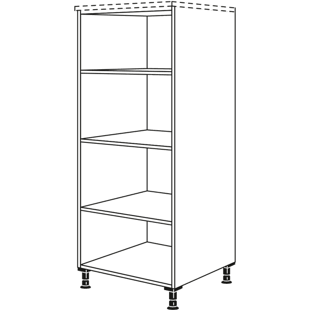 Nobilia Highboard Regale für Küchen und Hauswirtschaftsäume