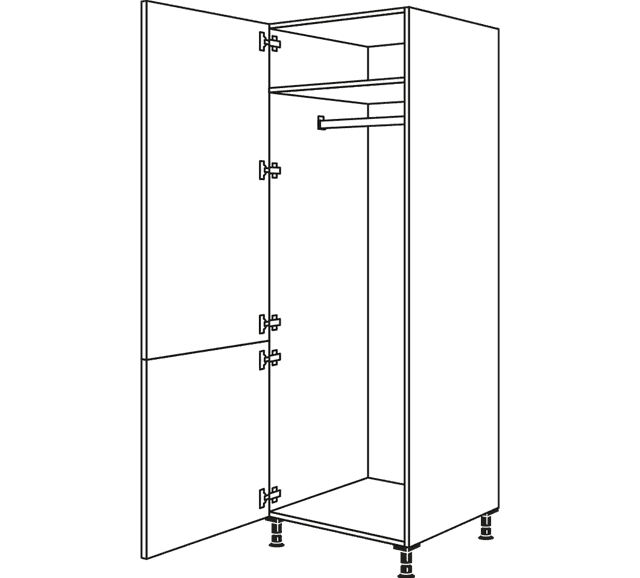 Nobilia Living Hochschränke für Garderobe und Schuhe