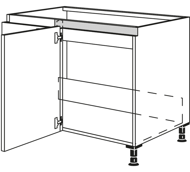 Nobilia Line N Spülen-Eckschrank
