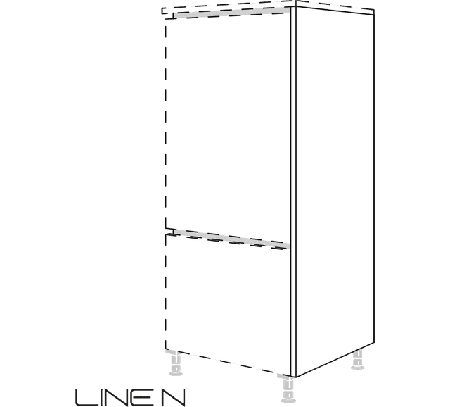 Nobilia Line N Wangen für Highboards