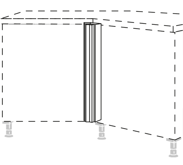 Nobilia Line N Passstücke für Unterschränke