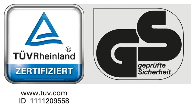 Nobilia furniture is certified by LGA Nuremberg & bears the GS mark for tested safety