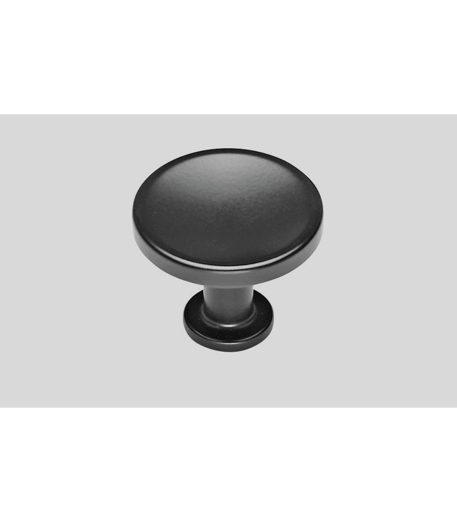 Nobilia Griff Nr. 242 Metallknopf Schwarz