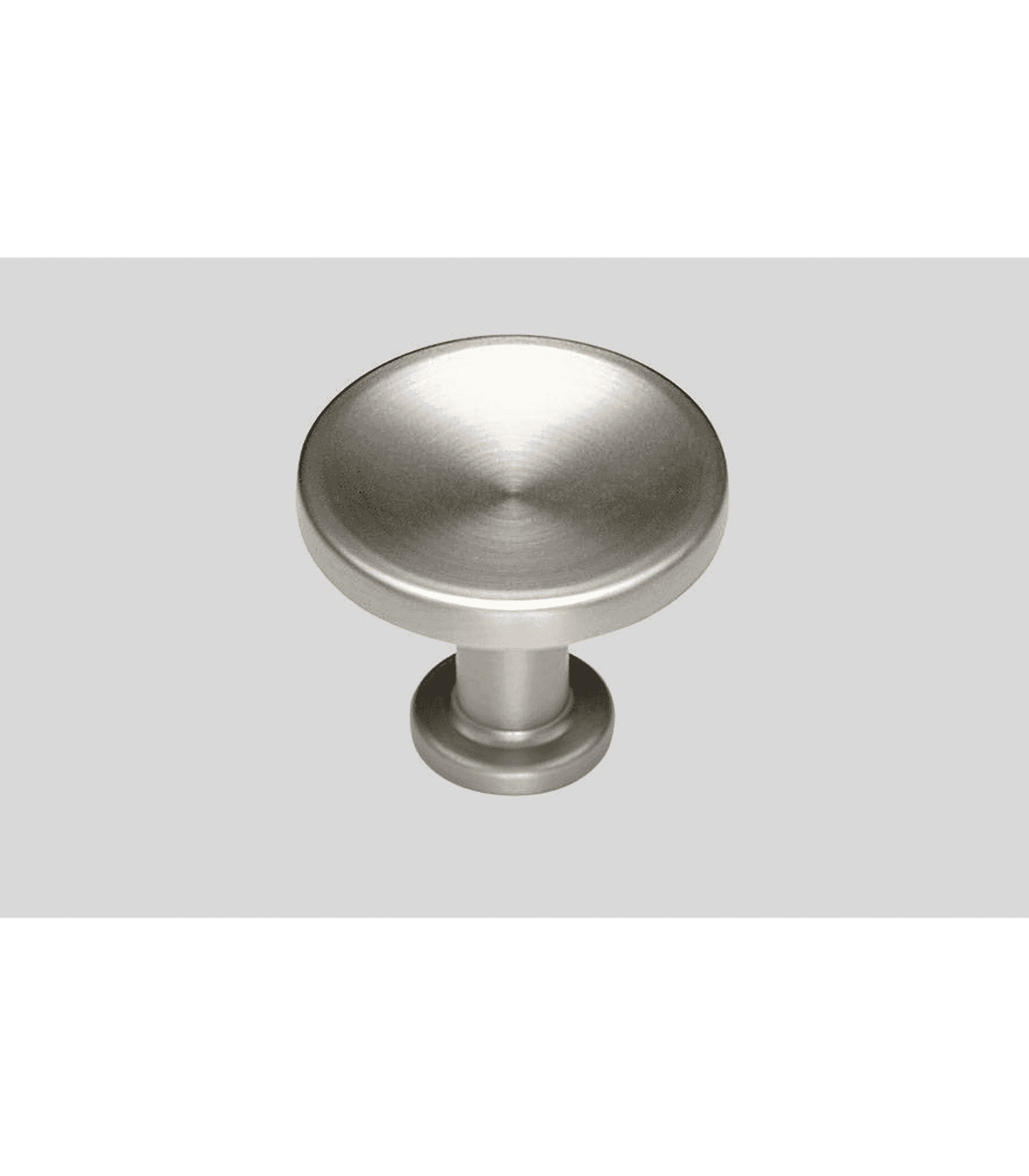 Nobilia Nr. 241 Metallknopf Edelstahlfarbig